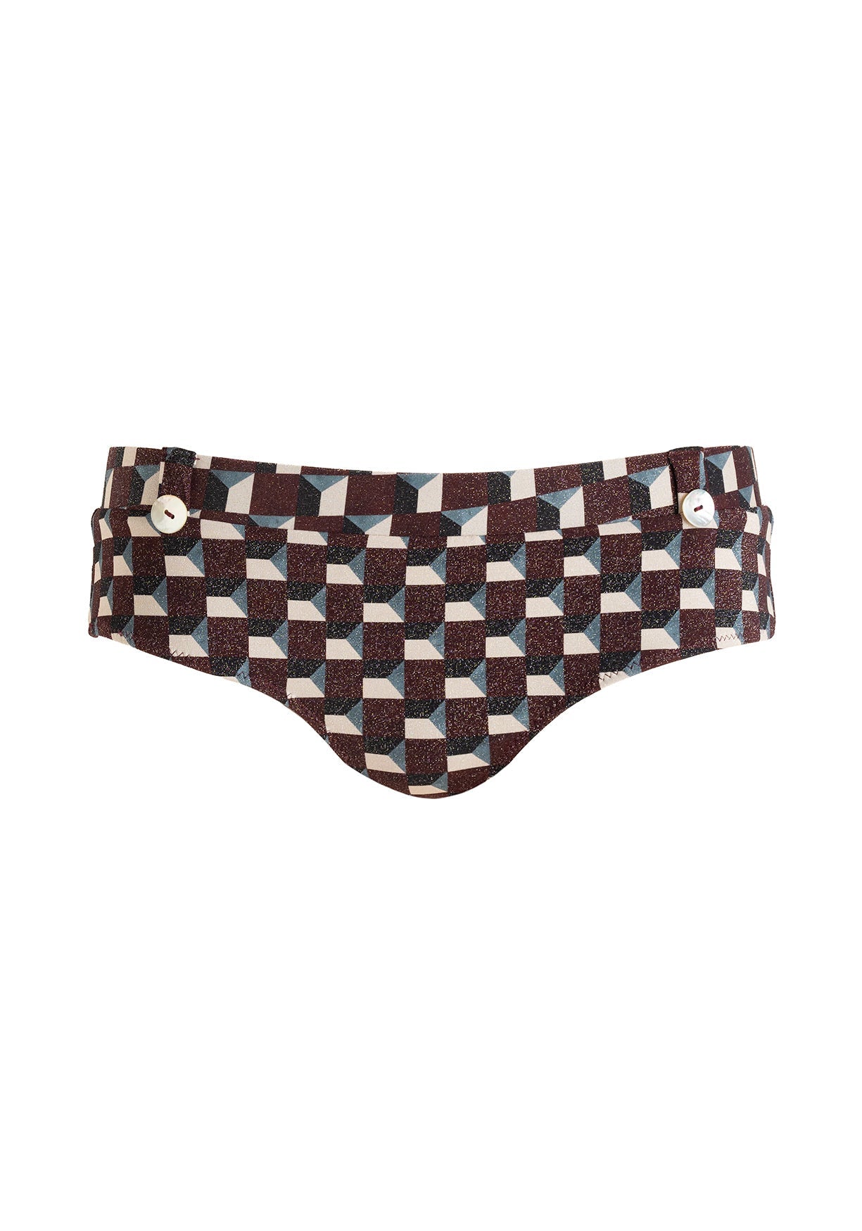La Groovy Button Short