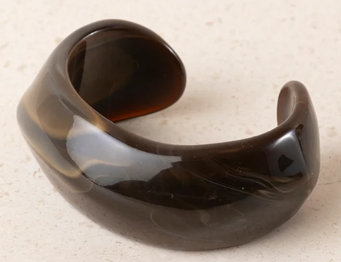 PULSERA RESINA ONDULADA